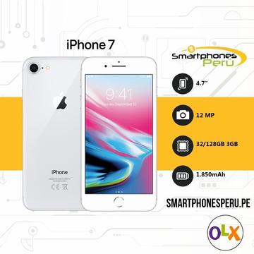 iPhone 7 32GB / Disponibilidad inmediata / Smartphonesperu