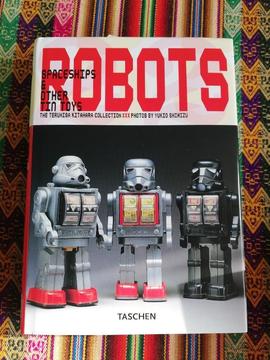 Libro Taschen Robots Juguete Hojalata