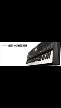 Teclado Organo Piano Yamaha Psr E463