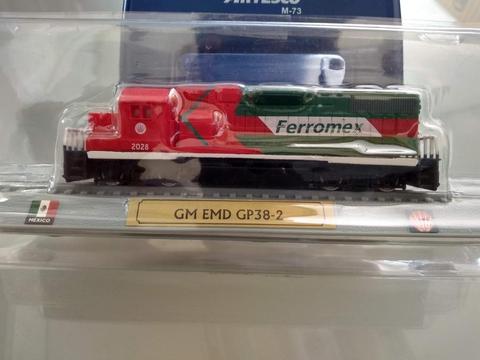 1/87 Locomotora GM EMD GP382 Dakar Auto Bus Carro Tanque Barco Ferrocarril Tren