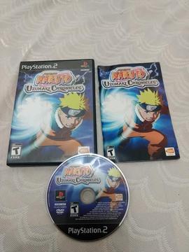 Naruto: Uzumaki Chronicles BLACK LABEL, En Excelente Estado Ps2