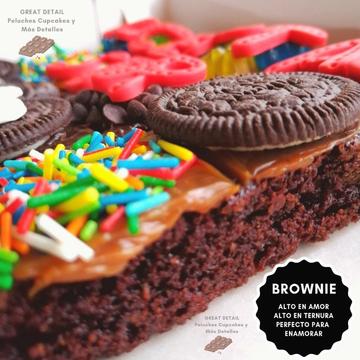 Brownie Brownies Personalizados Regalos