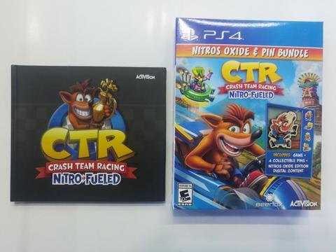 Crash Team Nitro Oxide Art Book Ps4 Stock Delivery