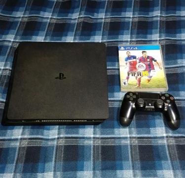 Vendo Ps4 Slim 500gb con 1juego Cambio