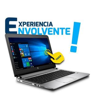 Laptop HP Probook 430 G3 - Core i3 6ta Gen - 8.0 GB - SSD 240 - TOUCH