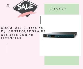 CISCO AIR-CT5508-50-K9 CONTROLADORA DE APS 5508 CON 50 LICENCIAS