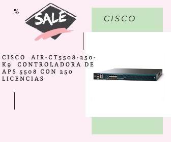 CISCO AIR-CT5508-250-K9 CONTROLADORA DE APS 5508 CON 250 LICENCIAS