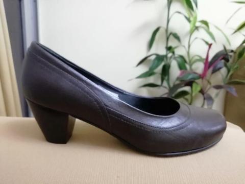 Zapatos Dama Marrones - 100% Cuero - Talla 36