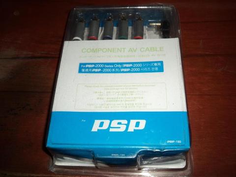 Cable Av Componente Audio Y Video Para Psp 2000 Y 3000