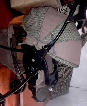 Rematoo coche 3 en 1 coche mecedora cuna unisex