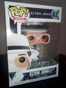 Funko Pop Elton John Nuevo Figura 10/10 Caja 9.5/10