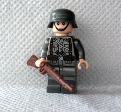 Lego Compatible Figuras Soldados Segunda Guerra Mundial Alemania 10 C/u