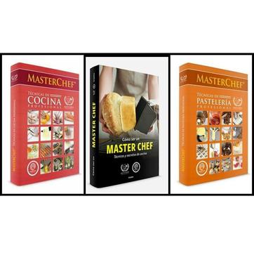 Coleccion Libro Pdf Master Chef Técnicas De Cocina PROFESIONAL 3 libros