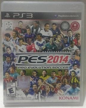 pes 2014 ps3 usado buen estado