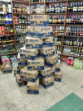 CAJAS DE CERVEZA CORONA 24 UNIDADES X 355 ML