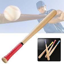 Bate (bat) De Madera Para Beisbol Y Seguridad