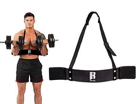 Cinturón Para Levantamiento De Pesas Biceps Gym Arm Blaster