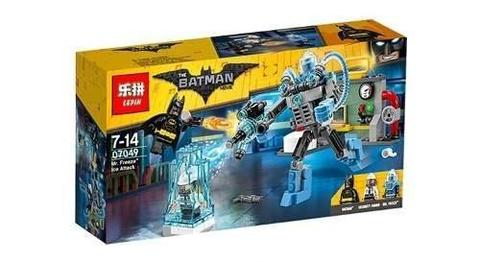 Batman Movie Mr. Freeze Hielo Lepin Compatible Lego