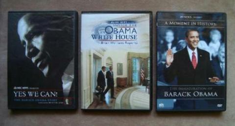 Barack Obama Documentales Dvd Originales