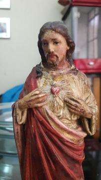 Cristo de Pasta Frances Años 50s