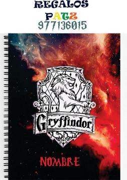 Cuadernos personalizados Harry Potter