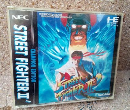 Street Fighter Champion Edition Pc Engine !