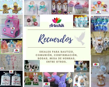 Hermosos Recuerdos para Bautizo, Comunión, Confirmación, Bodas, Misa de Honras