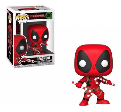 FUNKO POP MARVEL - DEADPOOL W/CANDAY CANES