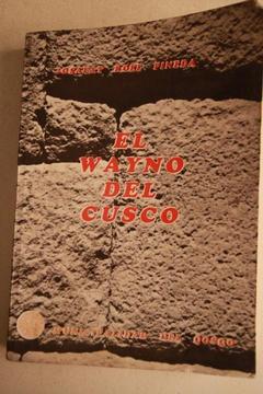 libro josafat roel pineda el wayno del cusco peru 1990