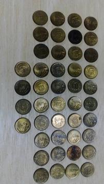 Vendo 44 Monedas 5 Centavos Peru
