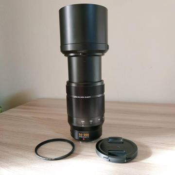 Lente Panasonic Lumix Leica Dg Vario 50 200mm F/2.84 Asph