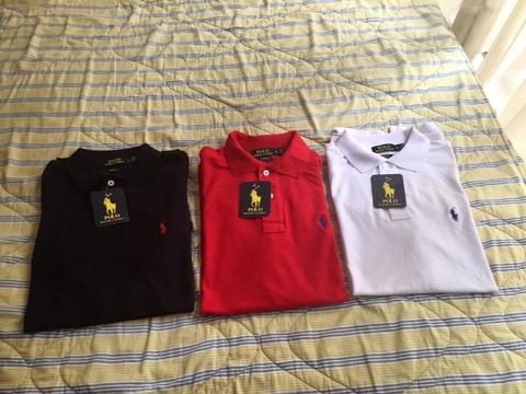 Camisero Polo Ralph Lauren Azul Marino Blanco Rojo Hombre Colores Tallas S M L Y Xl