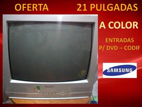 TV SAMSUNG DE 21 PULGADAS A COLOR