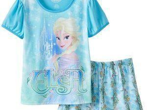 Pijama Frozen Elsa 2 pc De Disney Para Ninas
