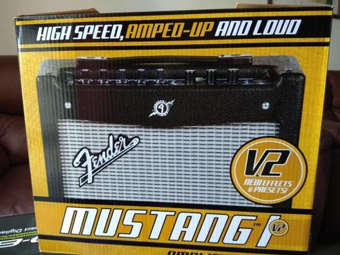 Amplificador Fender Mustang I V2 Con Gran Potencia