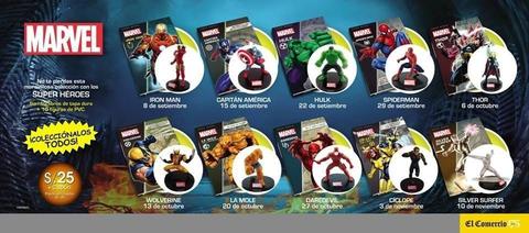 Coleccion Super Heroes Marvel (el Comercio)
