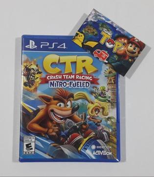 PS4 CRASH TEAM RACING NUEVO SELLADO PLAY STATION 4 TIENDATOPMK