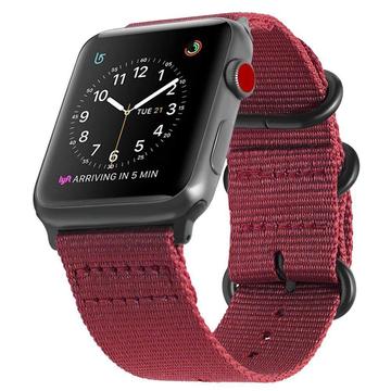 Correa Apple Watch Nylon Series 2 3 4 42mm 44mm colores 2019 rojo, Tienda C. Comercial
