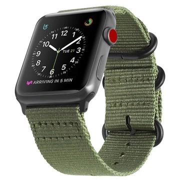 Correa Apple Watch Nylon Series 2 3 4 42mm 44mm colores 2019 verde olivo, Tienda Centro Comercial