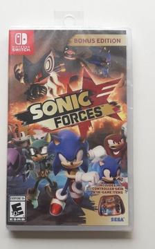 NINTENDO SWITCH SONIC FORCES, NUEVO SELLADO, TIENDATOPMK