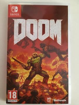 NINTENDO SWITCH DOOM , NUEVO SELLADO, TIENDATOPMK