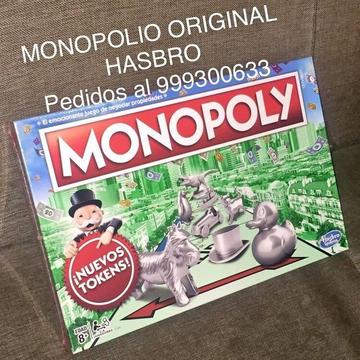 MONOPOLIO MONOPOLY ORIGINAL DE HASBRO