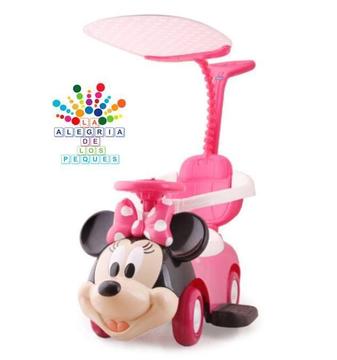 Carro Bugui Lovely Bow Minnie Mouse Disney Original Nuevo