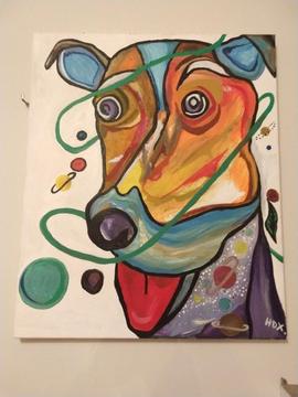 Pintura Cuadro Óleo 70 X 50