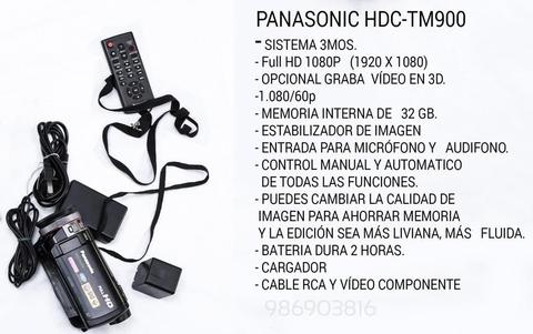 Camara De Video Panasonic Hdc Tm900
