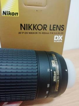 Lente 70-300mm Nikon