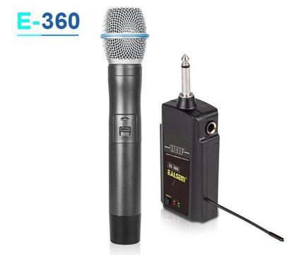 Ealsem - Microfono ES-360 inalambrico UHF