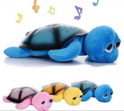 Peluche Tortuga Musical Lampara Proyecto