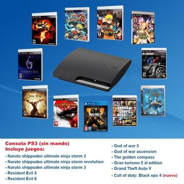 Pack Gamer - Ps3 Y Hits Del Momento