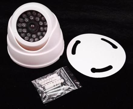 CCTV simulación falsa cámara de vigilancia para el hogar domo de seguridad Mini cámara LED